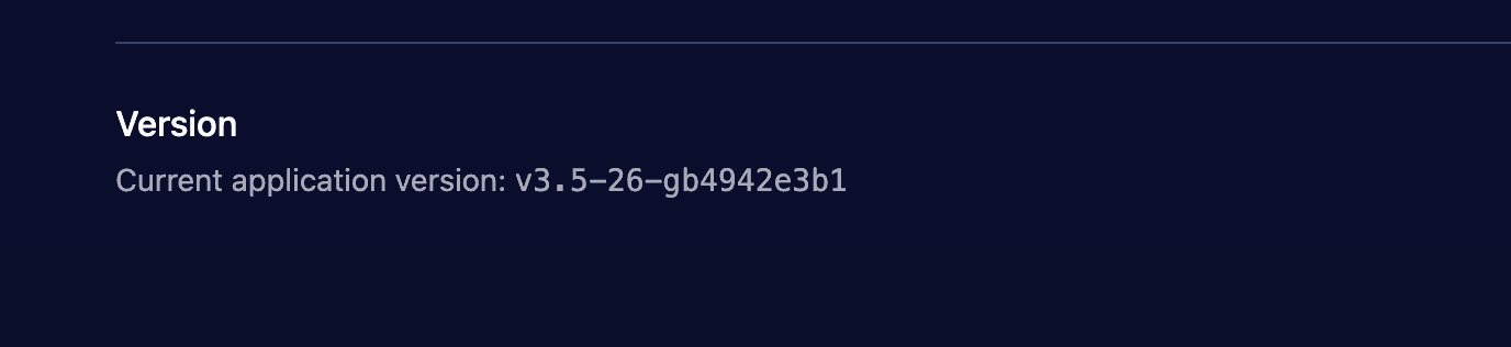 App Version Display 1