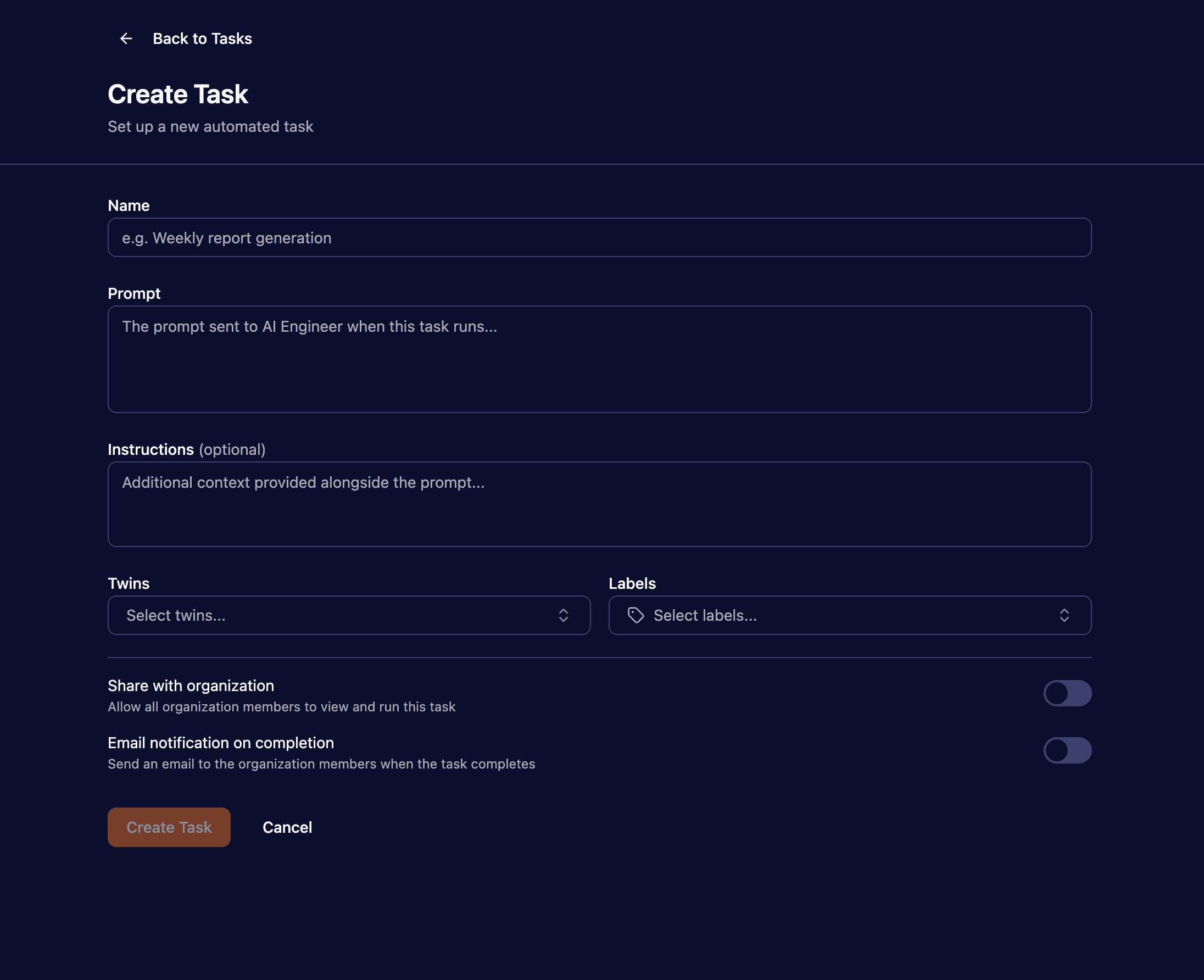 Tasks for AI Engineer 1