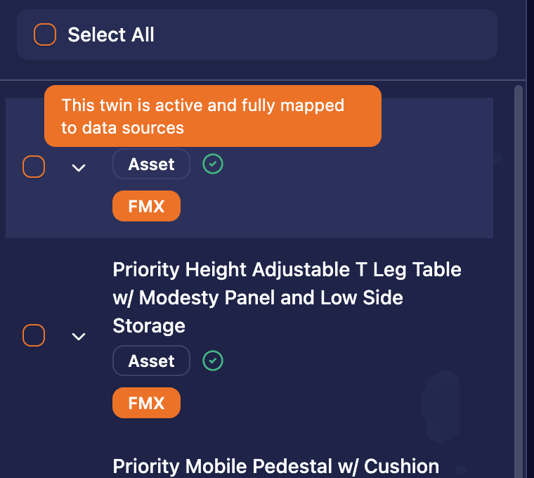Twin Status in Manage Twins 1